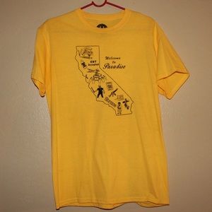 Yellow Graphic Tee
